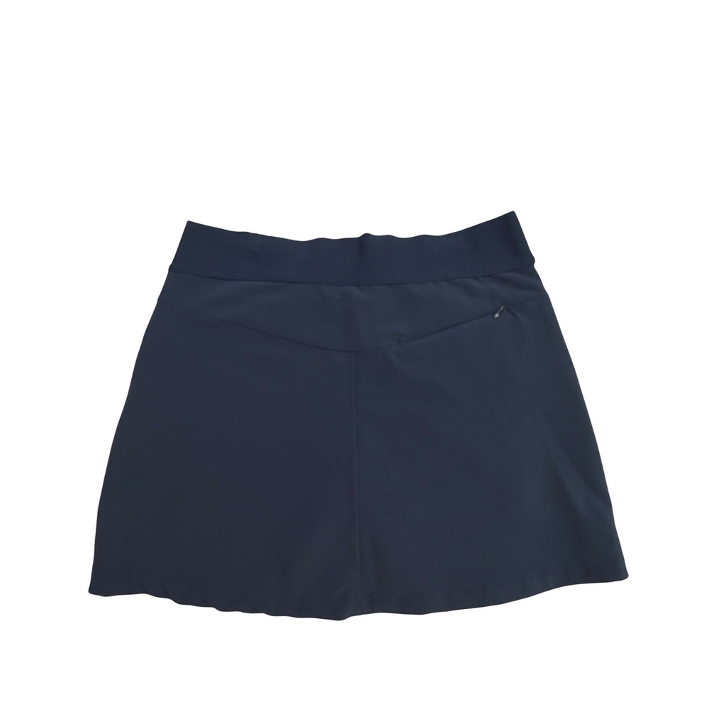 Greg Norman Golf Skort Athletic Tennis Skirt Womens Medium Navy Blue PlayDry - Picture 2 of 7